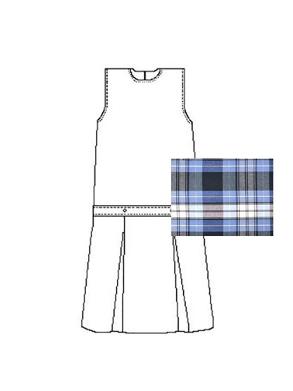 Girls' Blend Plaid Jumper - 1194BP - Plaid 76