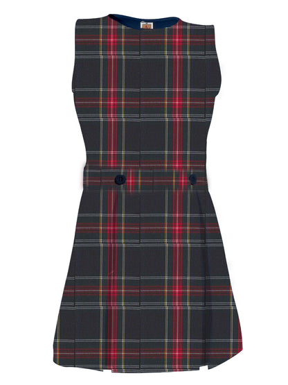 Girls' Polyester Plaid Jumper - 1194PP - Plaid 63