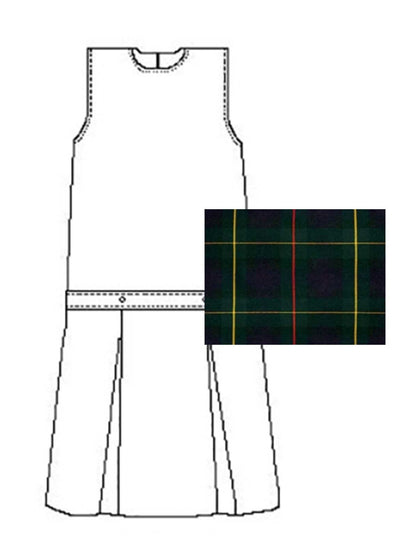 Girls' Polyester Plaid Jumper - 1194PP - PLAID 83