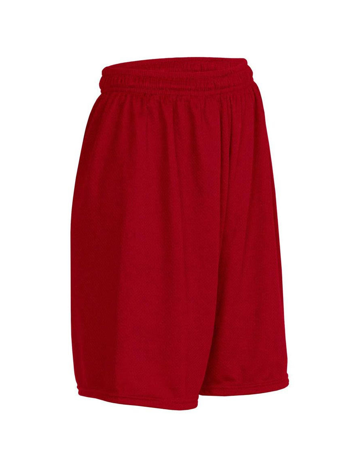 Unisex Performance Mesh Gym Shorts - 6212 - Performance Cherry Red