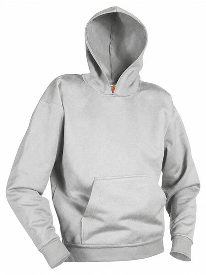 Unisex Pullover Hooded Fleece Sweatshirt - 6246 - Ash Grey