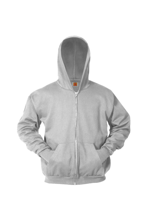Unisex Hooded Sweatshirt - 6247 - Ash Grey