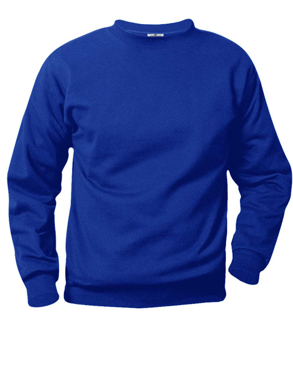 Unisex Crew Neck Fleece Sweatshirt - 6254 - DEN DARK ROYAL