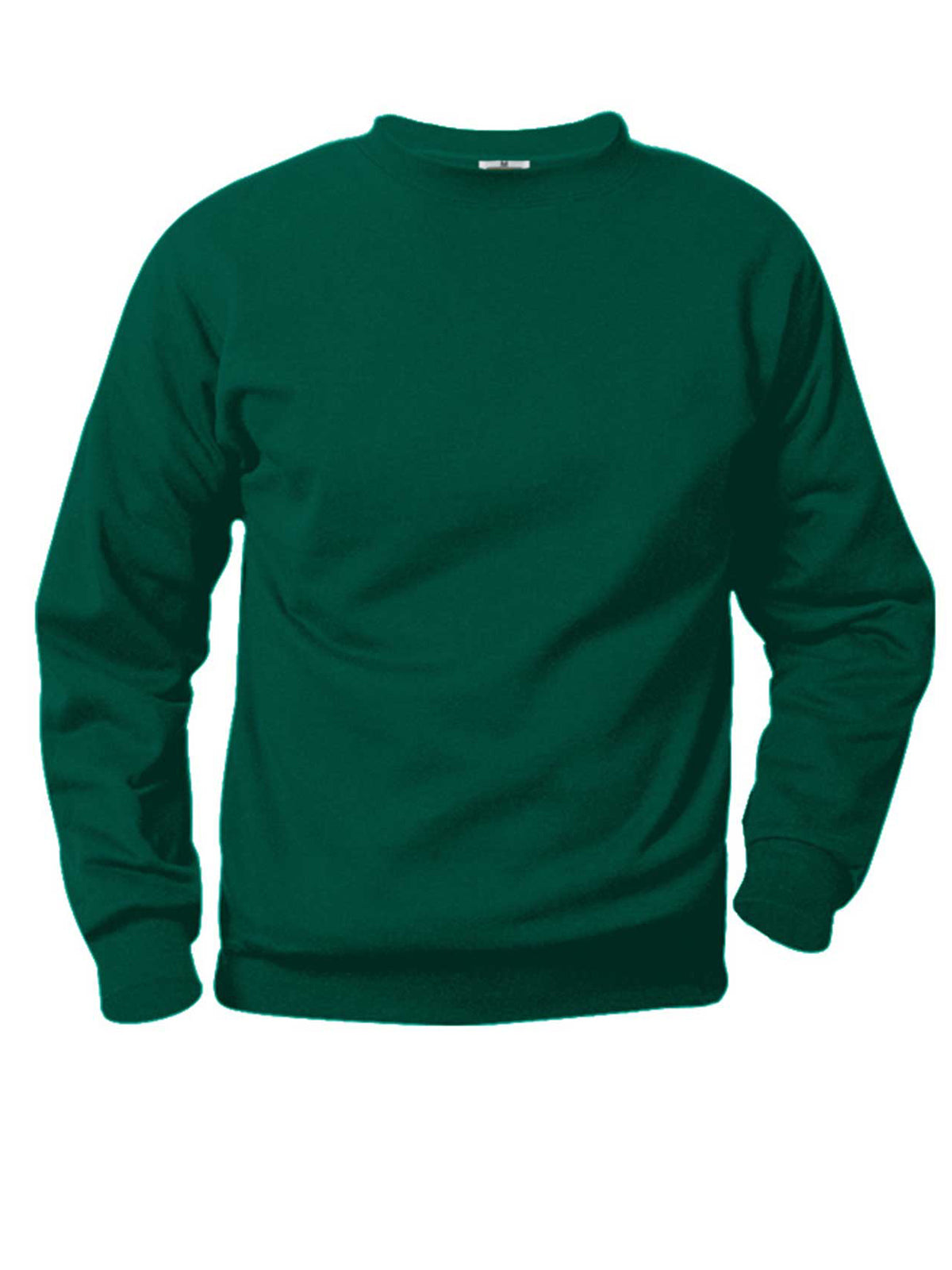 Unisex Crew Neck Fleece Sweatshirt - 6254 - HUNTER GREEN