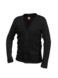 Unisex Adult and Youth Cardigan - 6300 - Black