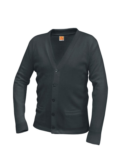 Unisex Adult and Youth Cardigan - 6300 - Charcoal Heather