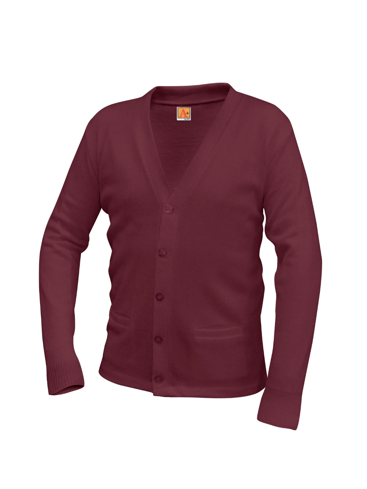 Unisex Adult and Youth Cardigan - 6300 - Wine