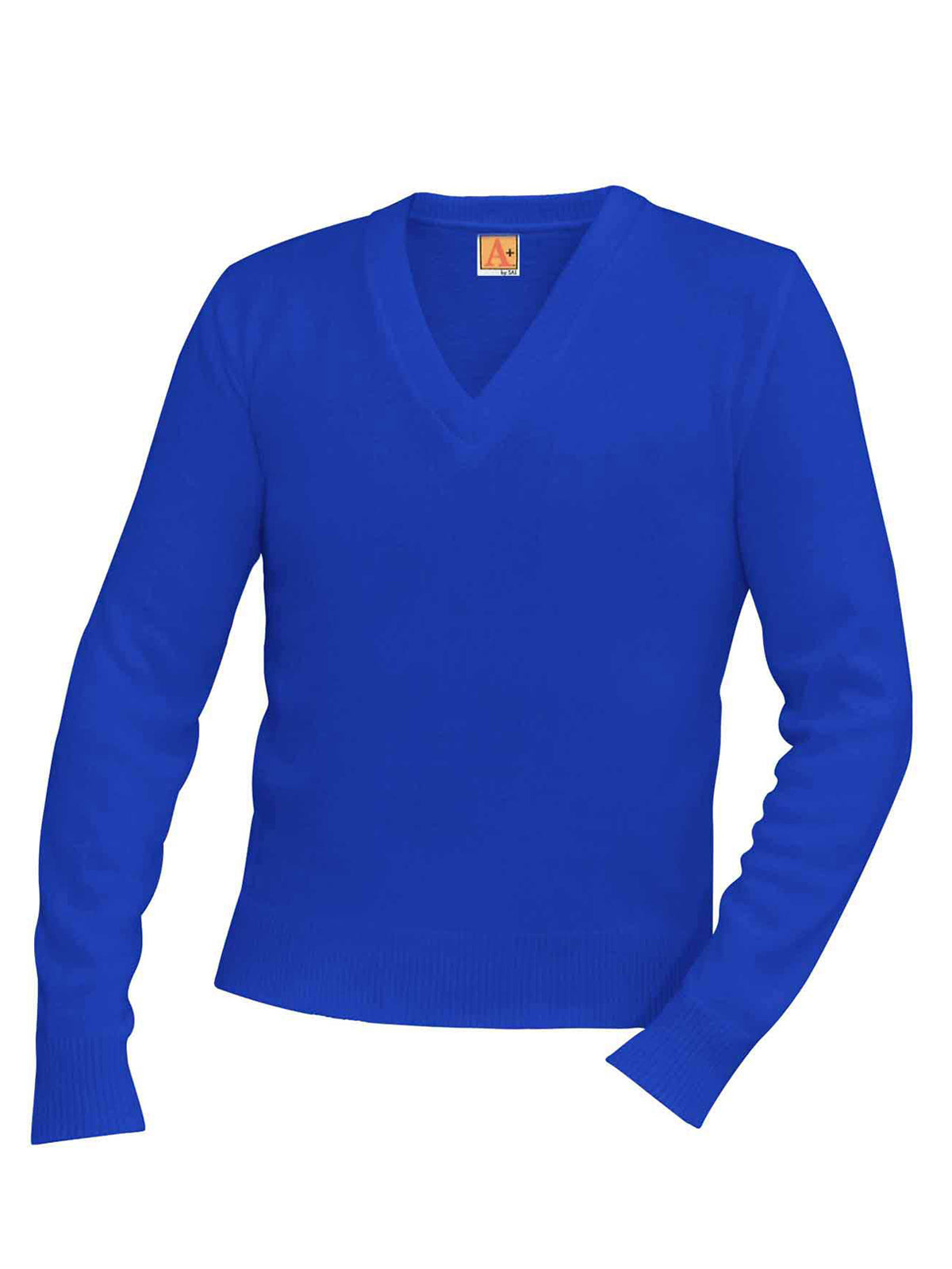Unisex Jersey V-Neck Long-Sleeve Pullover Sweatshirt - 6500 - Mayfair