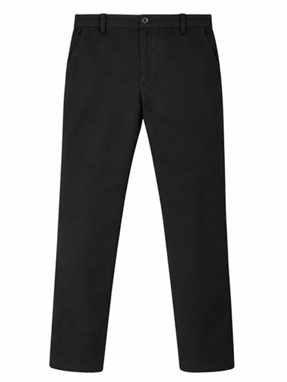 Unisex Youth Boys and Adult Men Stretch Twill Pant - 7130 - Black
