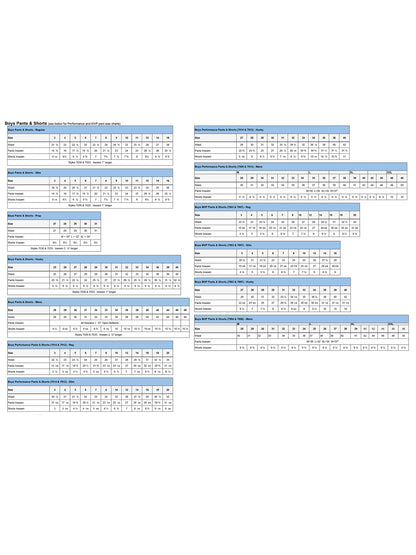 SIZECHART