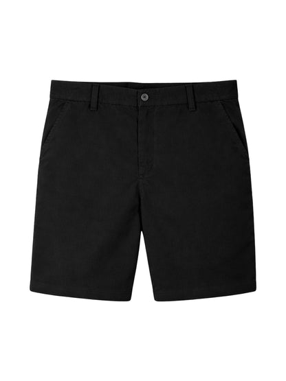 Boy's Pull-On Stetch Twill Shorts - 7146 - Black