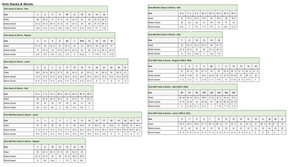SIZECHART