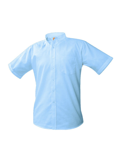 Boys' and Men's Oxford Shirt - 8135 - Light Blue