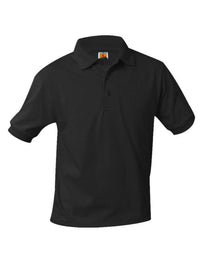 Unisex Jersey Knit Short Sleeve Shirt - 8320 - Black