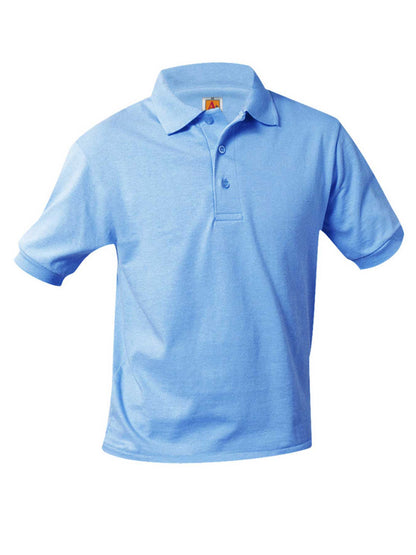 Unisex Jersey Knit Short Sleeve Shirt - 8320 - Light Blue