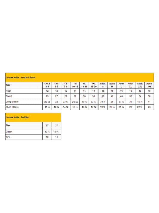 SIZECHART