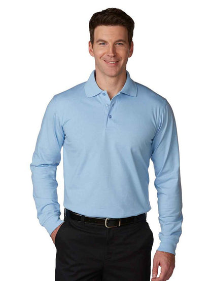 Unisex Jersey Knit Long Sleeve Shirt - 8326 - Blue