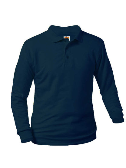 Unisex Jersey Knit Long Sleeve Shirt - 8326 - Dark Navy