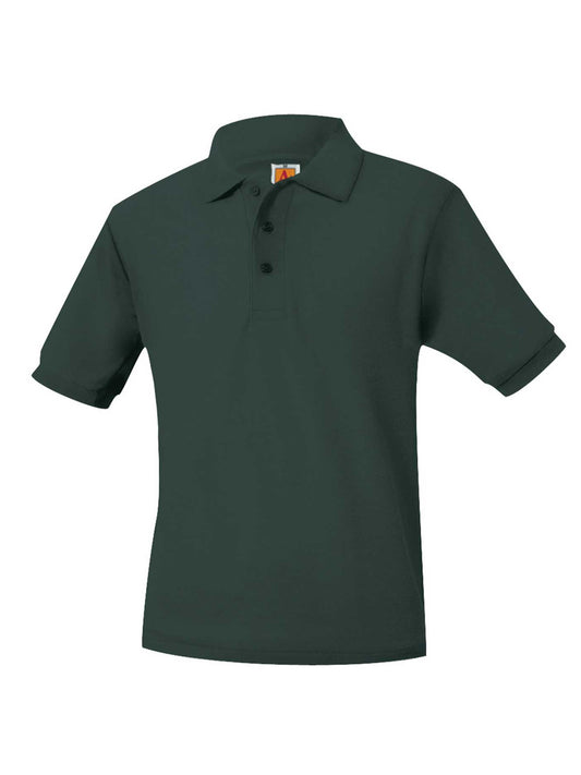 Unisex Pique Knit Short Sleeve Shirt - 8761 - Tulane Forest Lane Green