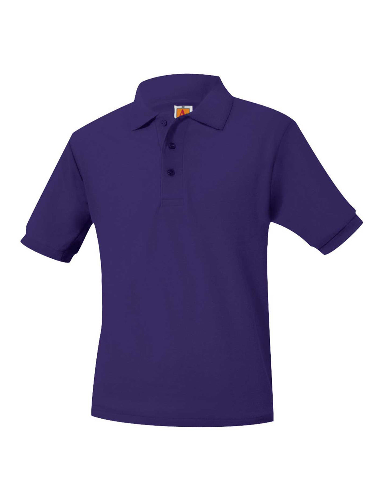 Unisex Pique Knit Short Sleeve Shirt - 8761 - Tulane Purple