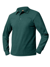 Unisex Long Sleeve Knit Shirt - 8766 - Dark Green