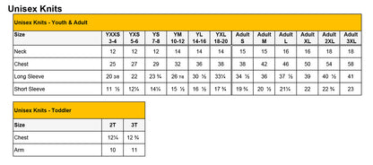 SIZECHART