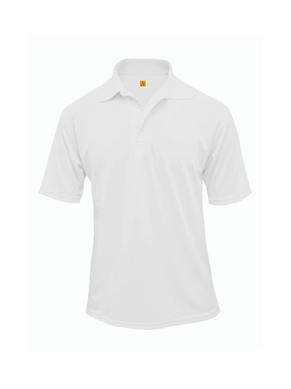 Unisex Short Sleeve Dri-Fit Polo - 8953 - White