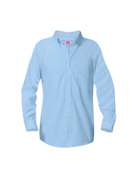 Girls' Long Sleeve Blouse - 9506 - Light Blue