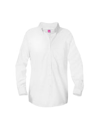 Girls' Long Sleeve Blouse - 9506 - White