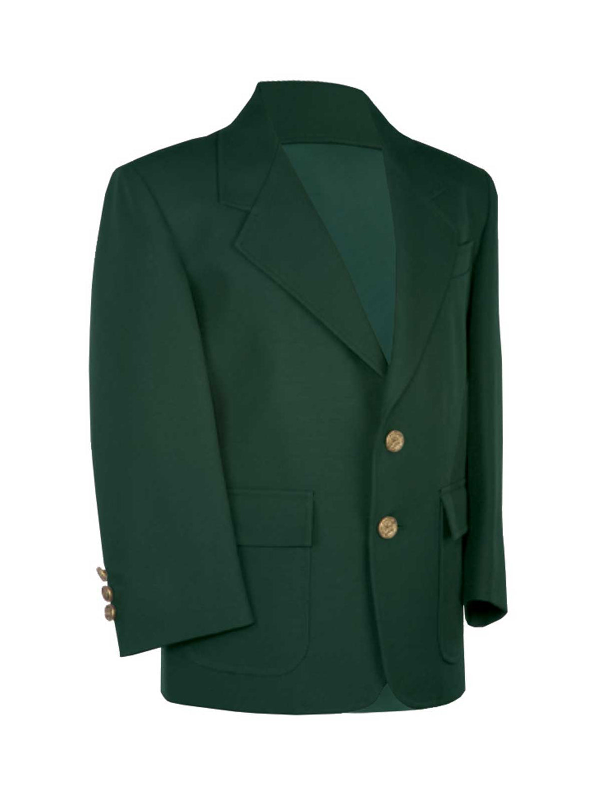 Mens 3 Pocket Single Breasted Blazer - BL0500 - Green