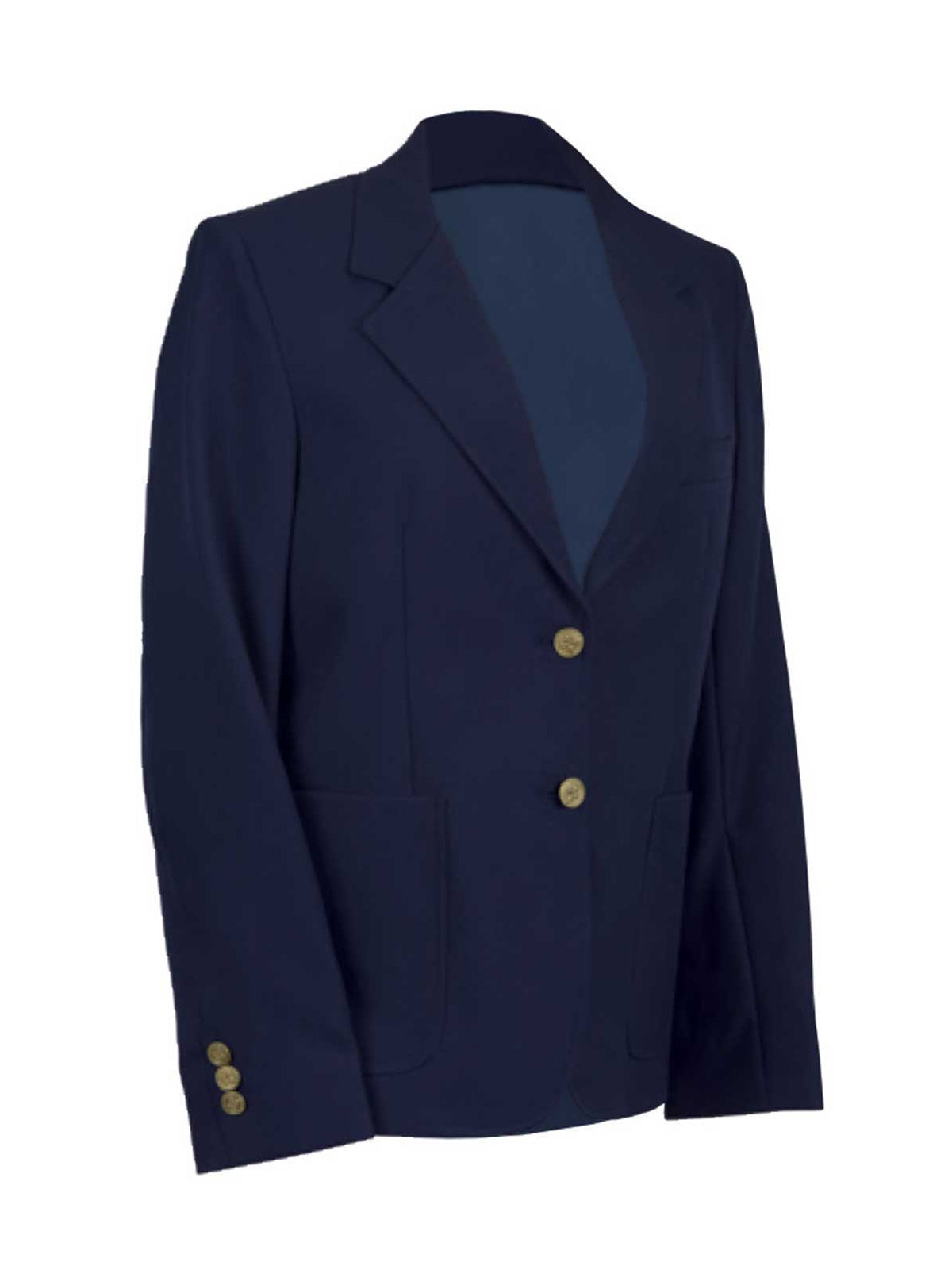 Women's 3 Pocket Single Breasted Blazer - GB0500 - Navy