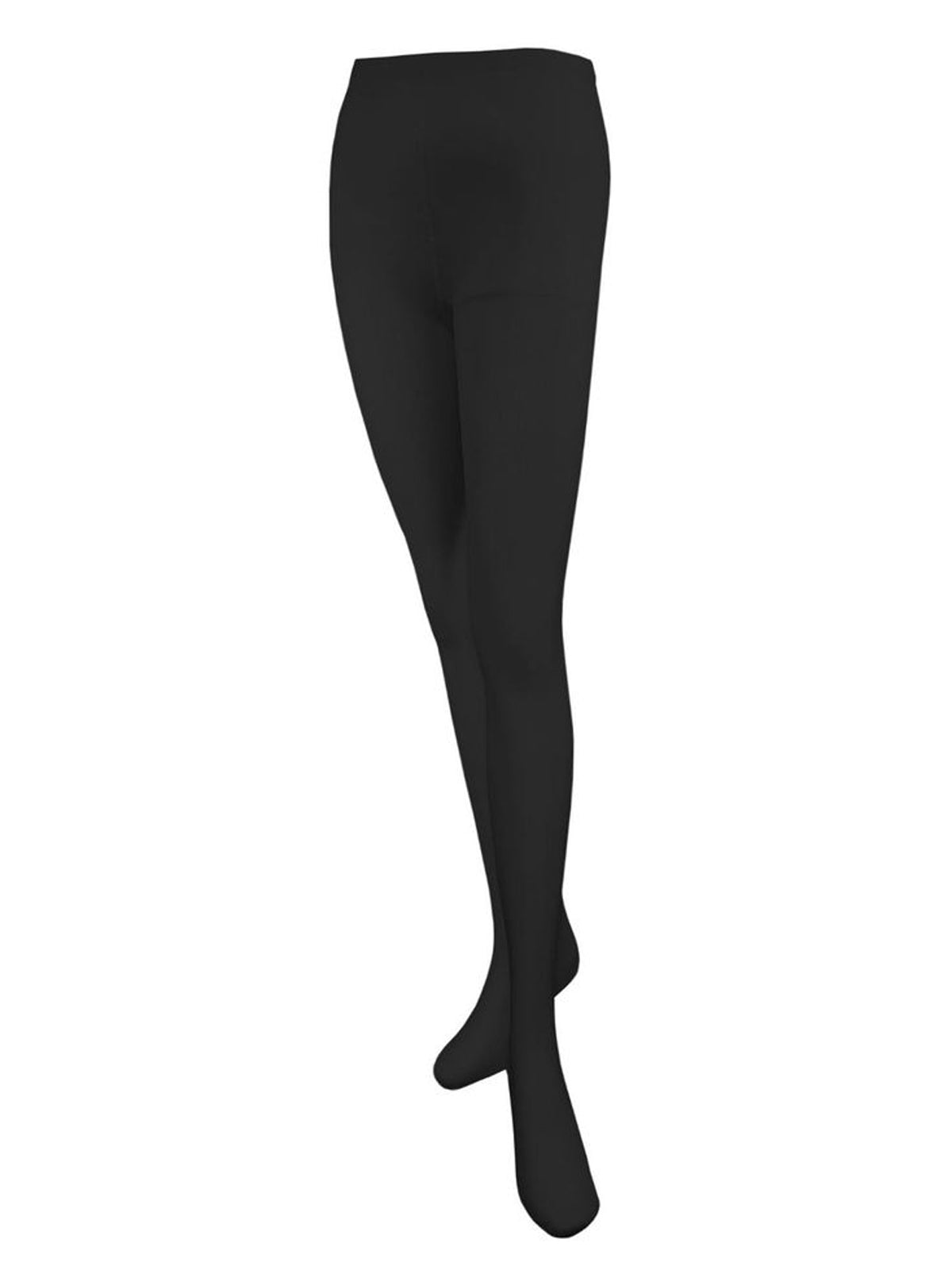 Women's Flat Knit Tights Single Pack - SC35 - Black
