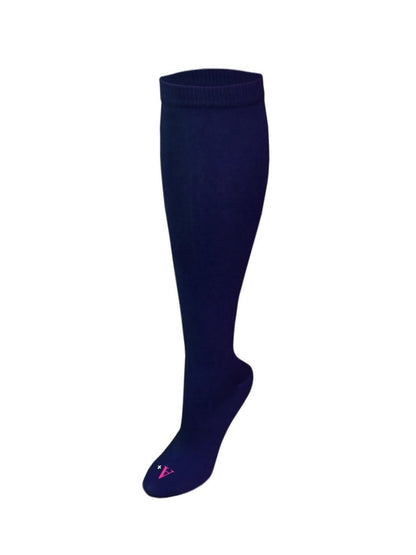 Women's 3-Pack Opaque Knee-Hi Socks - SC55 - Navy