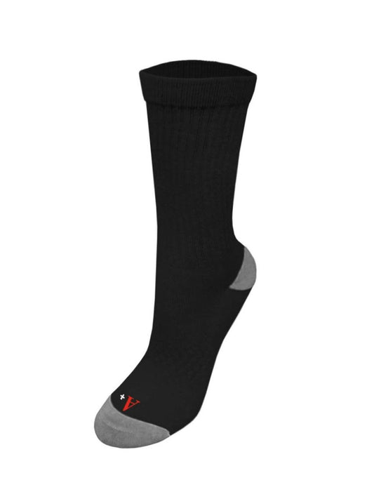 Unisex 3-Pack Crew Socks - SC77 - Black