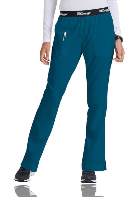 Women's Three-Pocket Flared Leg Aubrey Scrub Pant - 4275 - Bahama