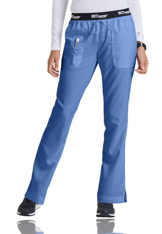 Women's Three-Pocket Flared Leg Aubrey Scrub Pant - 4275 - Ciel Blue