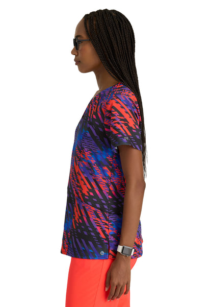 Women's V-Neck Thrive Scrub Top - 5107 - Radiant Prism