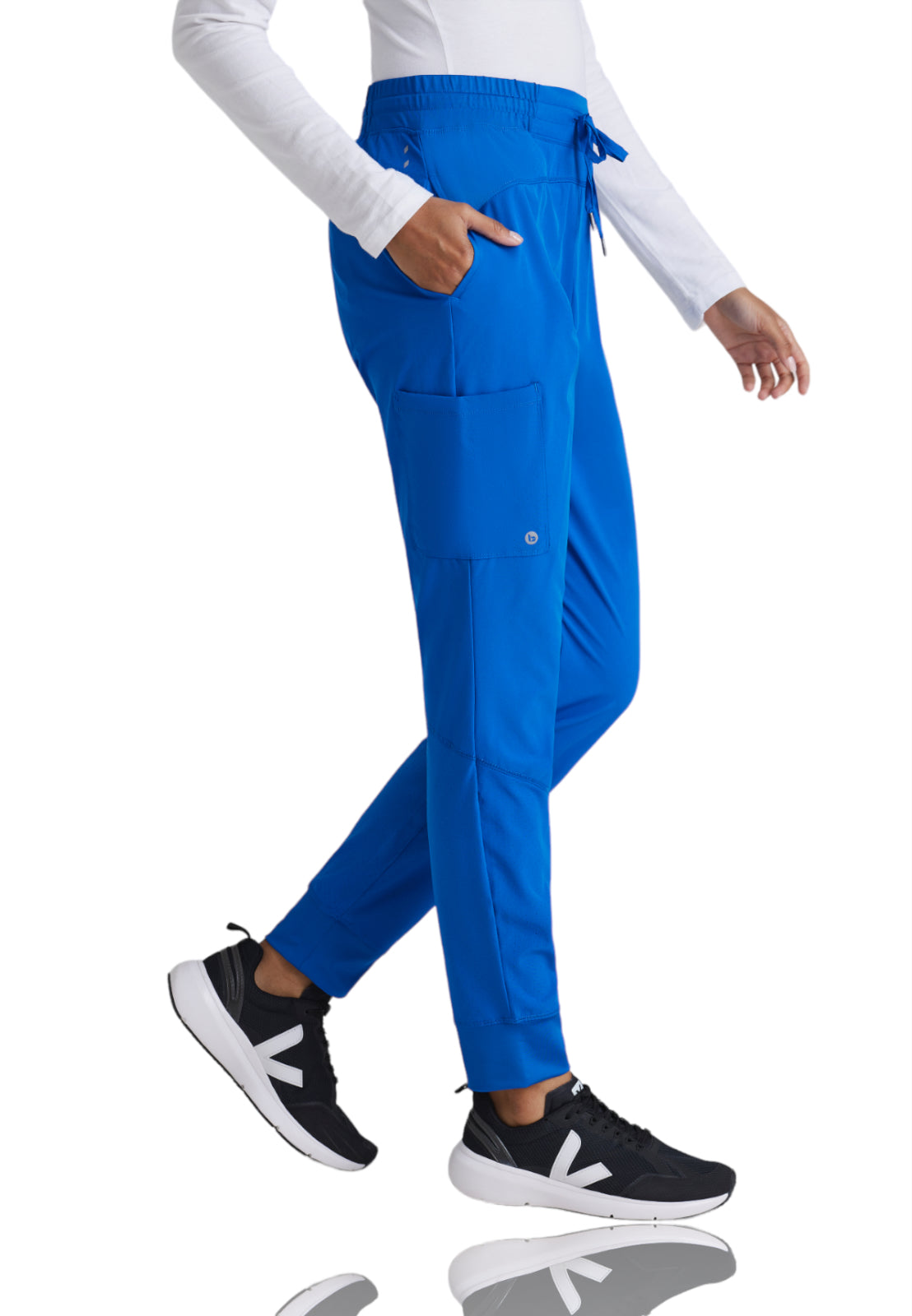 Women's Four-Way Stretch Boost Jogger Scrub Pant - BOP513 - New Royal