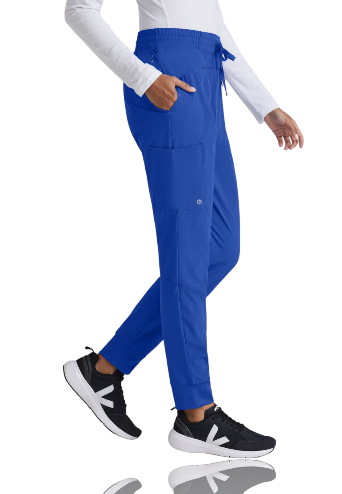 Women's Four-Way Stretch Boost Jogger Scrub Pant - BOP513 - Cobalt