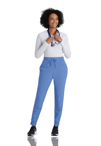 Women's Four-Way Stretch Boost Jogger Scrub Pant - BOP513 - Ciel Blue