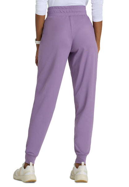 Women's 5 Pocket Drawcord Waistband Jogger Scrub Pant - BOP631 - Dusty Lavender