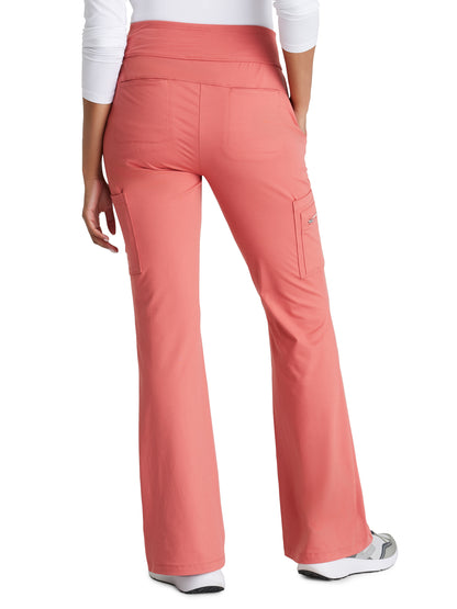 Women's 7 Pocket High-Rise Fit and Flare Scrub Pant - BOP645 - Ginger Rose