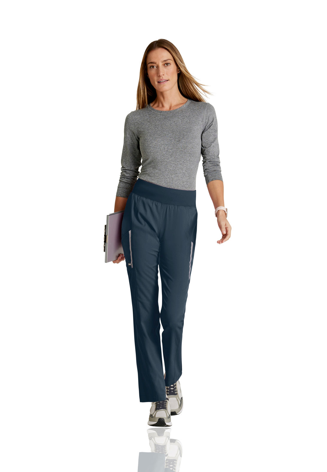 Women's Range Scrub Pant - GIP648 - Steel