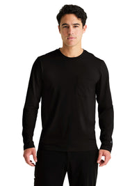 Men's One-Pocket Arise Tee - GRGK323 - Black