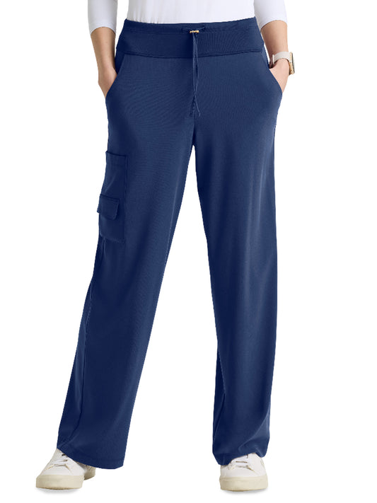 Women's Six-Pocket Aria Cargo Pant - GRGP741 - Indigo (Navy)