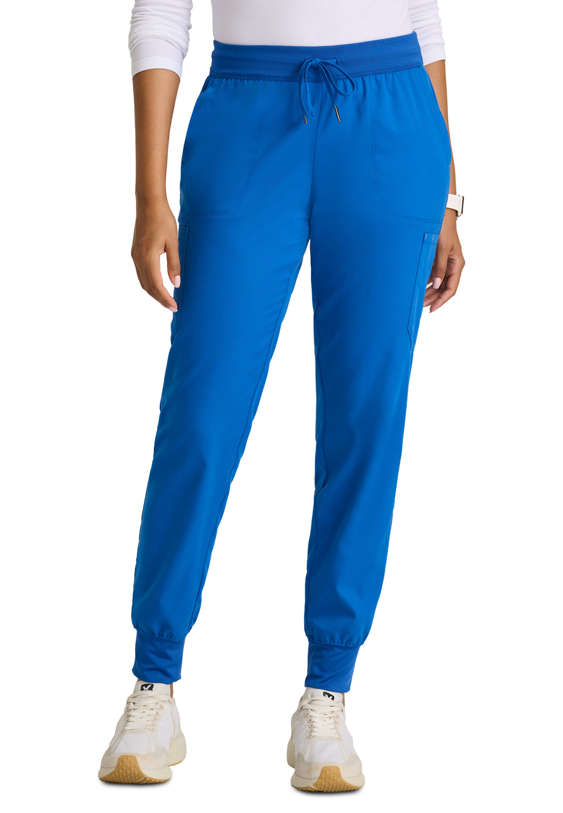 Women's Six-Pocket Finley Jogger Scrub Pant - GRP689 - New Royal