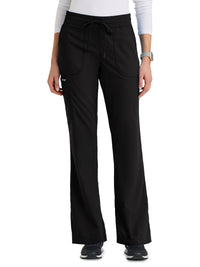 Women's Five Pocket Drawstring Erin Scrub Pant - GRP735 - Black