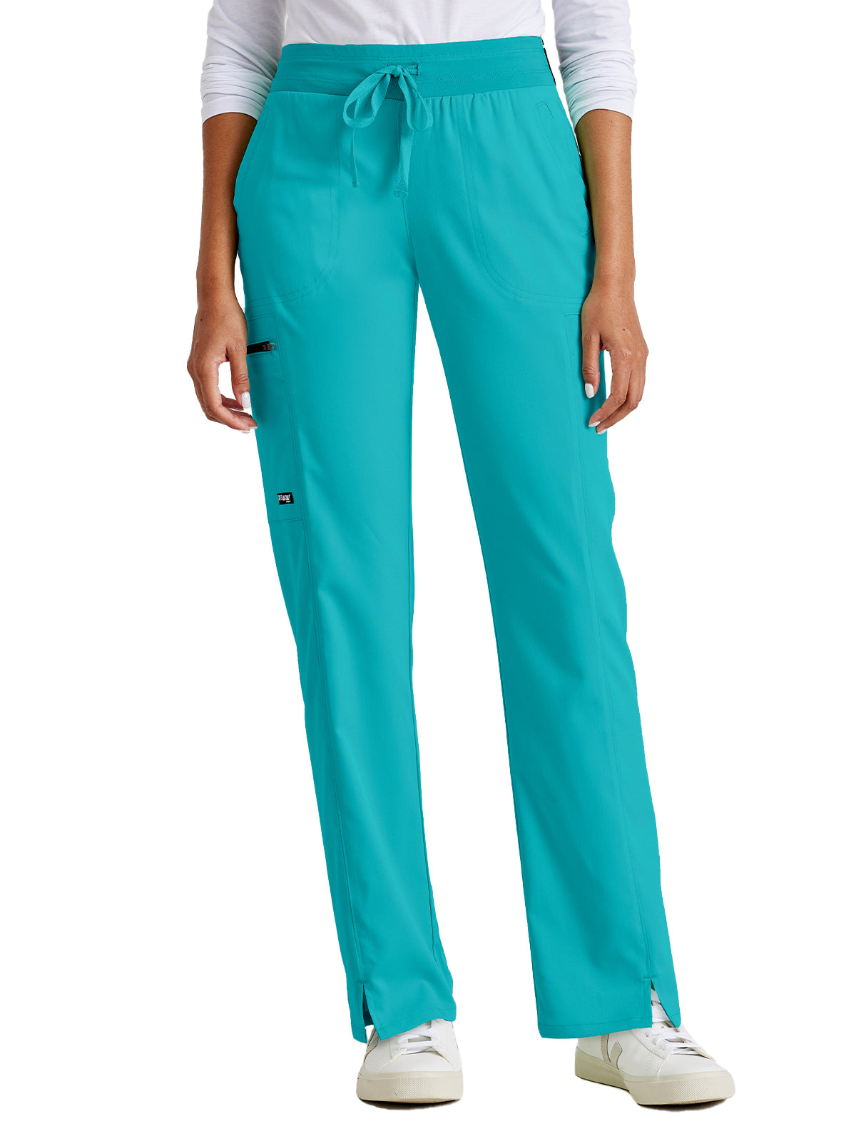 Women's Three-Pocket Kim Scrub Pant - GRSP500 - Teal