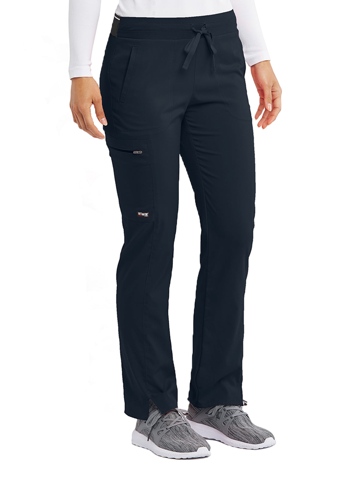 Women's Three-Pocket Kim Scrub Pant - GRSP500 - Steel