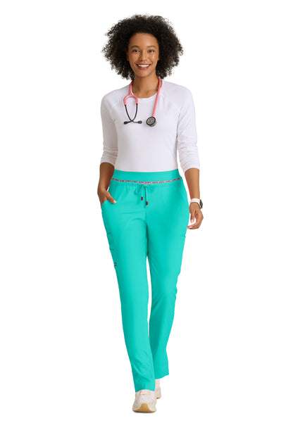 Women's 7-Pocket Serena Pant - GRSP526 - Alpine Aqua